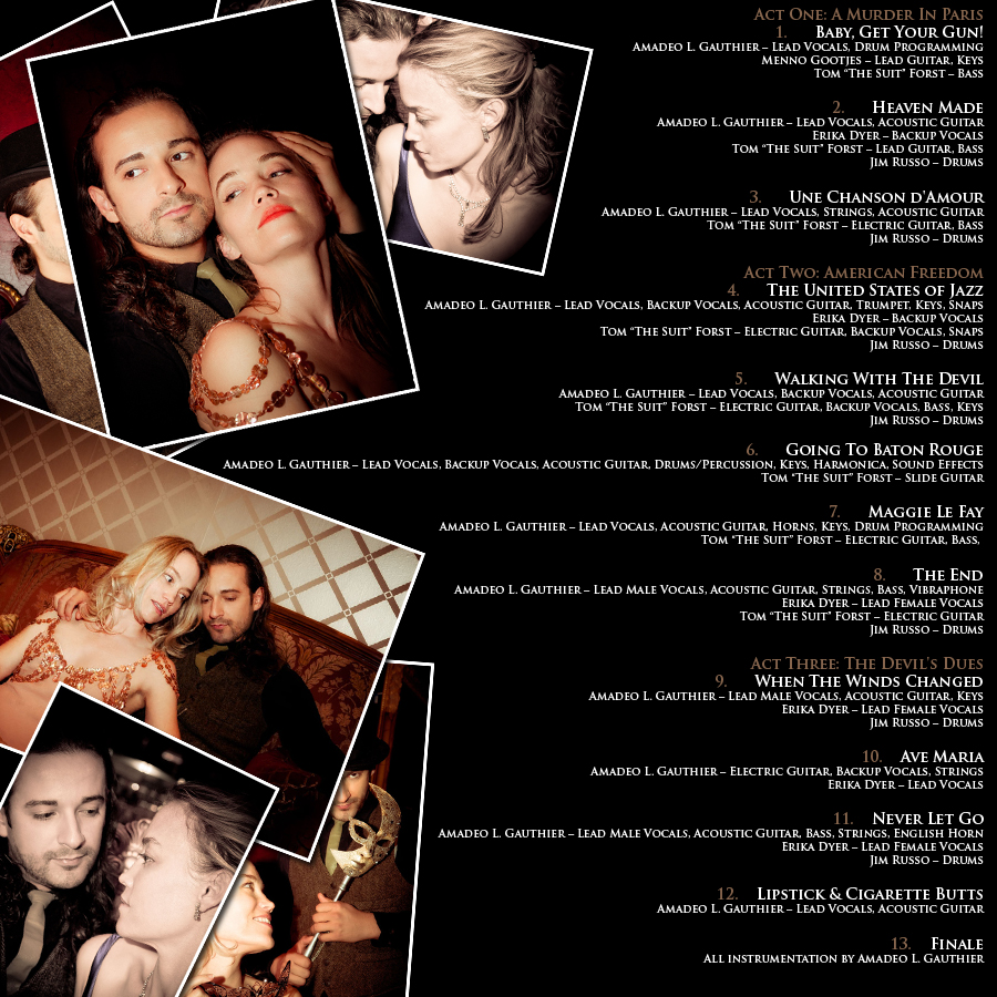 Une Chanson d’Amour inside booklet panel